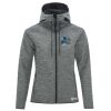 DRYFRAME® DRY TECH WATER RESISTANT FLEECE FULL ZIP HOODED LADIES' JACKET Thumbnail