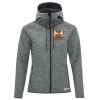DRYFRAME® DRY TECH WATER RESISTANT FLEECE FULL ZIP HOODED LADIES' JACKET Thumbnail