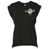 Bella Canvas Women's Flowy Muscle T-Shirt with Rolled Cuff Thumbnail