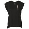 Bella Canvas Women's Flowy Muscle T-Shirt with Rolled Cuff Thumbnail