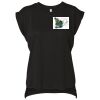Bella Canvas Women's Flowy Muscle T-Shirt with Rolled Cuff Thumbnail