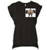 Bella Canvas Women's Flowy Muscle T-Shirt with Rolled Cuff Thumbnail