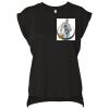 Bella Canvas Women's Flowy Muscle T-Shirt with Rolled Cuff Thumbnail