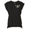 Bella Canvas Women's Flowy Muscle T-Shirt with Rolled Cuff Thumbnail