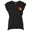 Bella Canvas Women's Flowy Muscle T-Shirt with Rolled Cuff Thumbnail