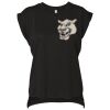 Bella Canvas Women's Flowy Muscle T-Shirt with Rolled Cuff Thumbnail
