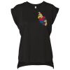 Bella Canvas Women's Flowy Muscle T-Shirt with Rolled Cuff Thumbnail