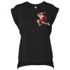 Bella Canvas Women's Flowy Muscle T-Shirt with Rolled Cuff Thumbnail