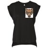 Bella Canvas Women's Flowy Muscle T-Shirt with Rolled Cuff Thumbnail