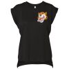 Bella Canvas Women's Flowy Muscle T-Shirt with Rolled Cuff Thumbnail
