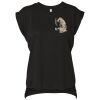 Bella Canvas Women's Flowy Muscle T-Shirt with Rolled Cuff Thumbnail