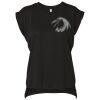 Bella Canvas Women's Flowy Muscle T-Shirt with Rolled Cuff Thumbnail
