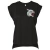 Bella Canvas Women's Flowy Muscle T-Shirt with Rolled Cuff Thumbnail