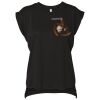 Bella Canvas Women's Flowy Muscle T-Shirt with Rolled Cuff Thumbnail