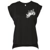 Bella Canvas Women's Flowy Muscle T-Shirt with Rolled Cuff Thumbnail