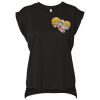 Bella Canvas Women's Flowy Muscle T-Shirt with Rolled Cuff Thumbnail