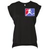 Bella Canvas Women's Flowy Muscle T-Shirt with Rolled Cuff Thumbnail