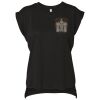 Bella Canvas Women's Flowy Muscle T-Shirt with Rolled Cuff Thumbnail