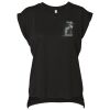 Bella Canvas Women's Flowy Muscle T-Shirt with Rolled Cuff Thumbnail
