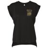 Bella Canvas Women's Flowy Muscle T-Shirt with Rolled Cuff Thumbnail