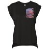 Bella Canvas Women's Flowy Muscle T-Shirt with Rolled Cuff Thumbnail