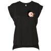 Bella Canvas Women's Flowy Muscle T-Shirt with Rolled Cuff Thumbnail