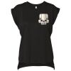 Bella Canvas Women's Flowy Muscle T-Shirt with Rolled Cuff Thumbnail