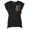 Bella Canvas Women's Flowy Muscle T-Shirt with Rolled Cuff Thumbnail