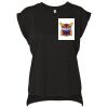 Bella Canvas Women's Flowy Muscle T-Shirt with Rolled Cuff Thumbnail