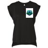 Bella Canvas Women's Flowy Muscle T-Shirt with Rolled Cuff Thumbnail