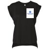 Bella Canvas Women's Flowy Muscle T-Shirt with Rolled Cuff Thumbnail