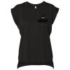 Bella Canvas Women's Flowy Muscle T-Shirt with Rolled Cuff Thumbnail
