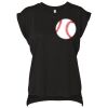 Bella Canvas Women's Flowy Muscle T-Shirt with Rolled Cuff Thumbnail