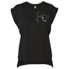 Bella Canvas Women's Flowy Muscle T-Shirt with Rolled Cuff Thumbnail